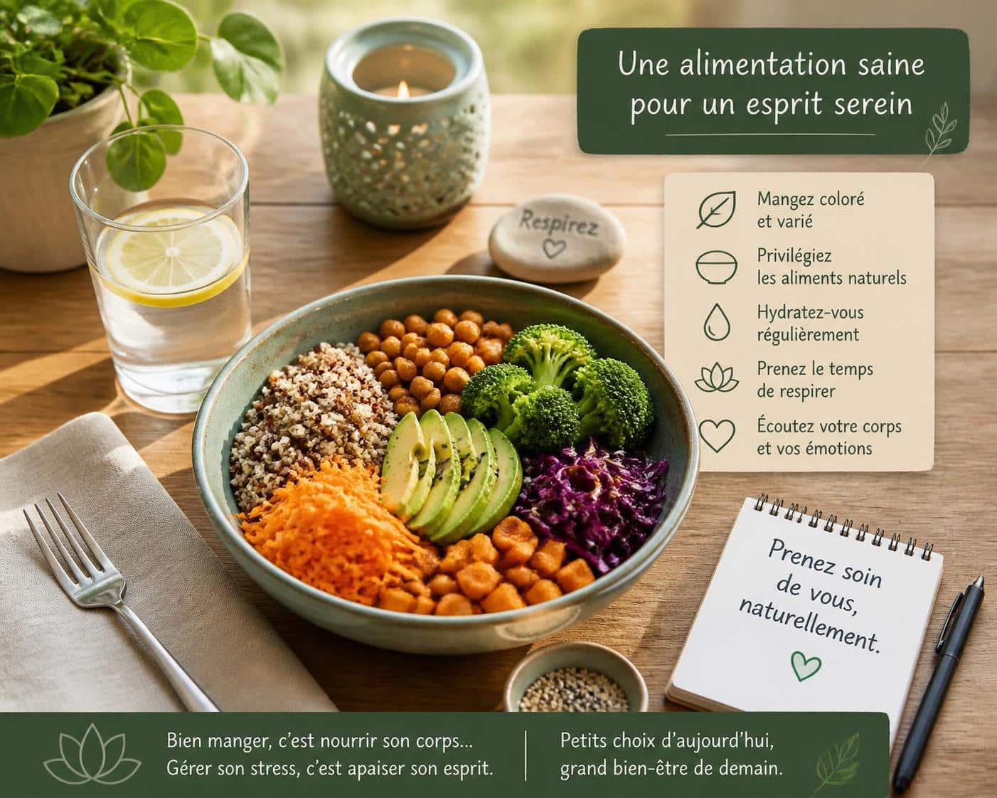 d&eacute;couvrez des astuces rares et efficaces pour adopter un lifestyle &eacute;quilibr&eacute; et une alimentation saine sans stress au quotidien.