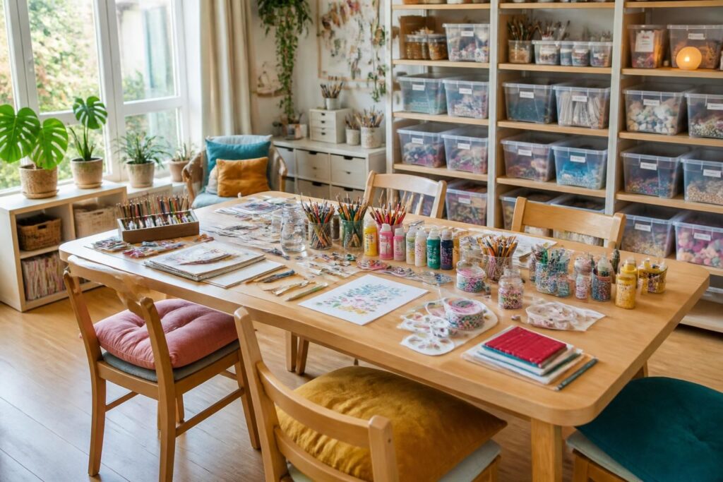 découvrez comment organiser un atelier créatif à domicile facilement, avec des conseils pratiques pour préparer votre espace, choisir les activités et réunir les participants.