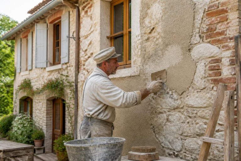 découvrez les techniques traditionnelles pour vos travaux de façade et redonnez à votre maison tout son charme authentique.