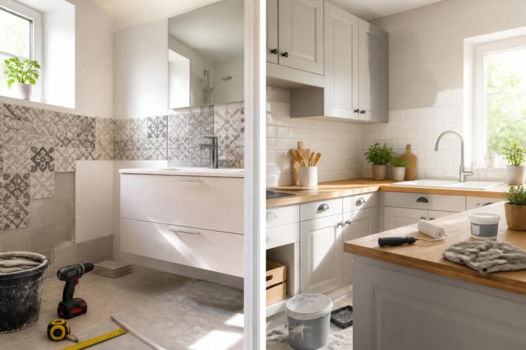 découvrez des astuces efficaces pour une rénovation rapide de votre salle de bain ou cuisine, alliant praticité et style en un temps réduit.