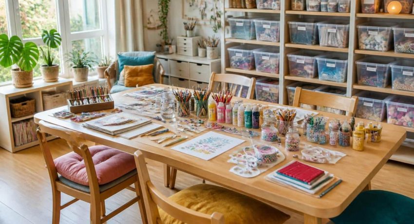 découvrez comment organiser un atelier créatif à domicile facilement, avec des conseils pratiques pour préparer votre espace, choisir les activités et réunir les participants.